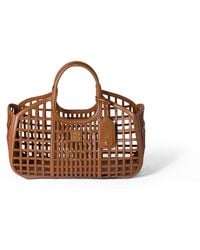 Miu Miu - Leather Basket - Lyst