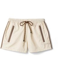Miu Miu - Technical Fabric Shorts - Lyst