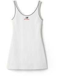 Miu Miu - Stretch Technical Jersey Mini-Dress - Lyst