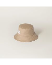 Miu Miu - Drill Bucket Hat - Lyst