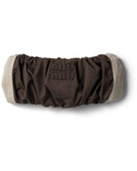 Miu Miu - Washed Twill Bandeau Top - Lyst