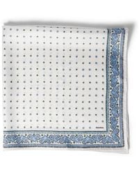 Miu Miu - Printed Twill Scarf - Lyst