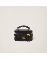 Miu Miu - Matelassé Nappa Leather Shoulder Bag - Lyst