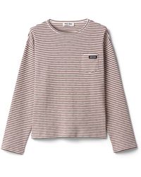 Miu Miu - Cotton, Cashmere And Silk Crew-Neck Knit Sweater - Lyst