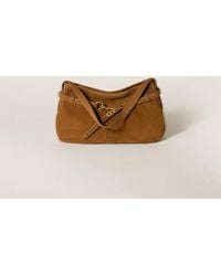 Miu Miu - Aventure Suede Bag - Lyst