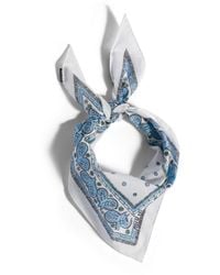 Miu Miu - Printed Twill Scarf - Lyst