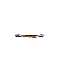 Miu Miu - Leather And Cotton Crochet Belt - Lyst
