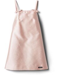 Miu Miu - Silk And Wool Mini-Dress - Lyst