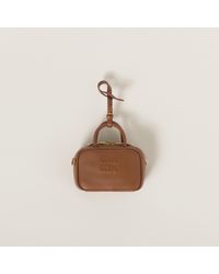 Miu Miu - Leather Micro Bag - Lyst