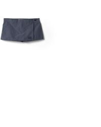 Miu Miu - Checked Technical Fabric Mini Skort - Lyst