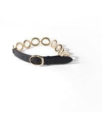 Miu Miu - Leather And Metal Belt - Lyst