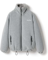 Miu Miu - Fleece Down Jacket - Lyst