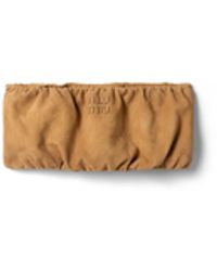Miu Miu - Waxed Suede Bandeau Top - Lyst