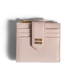Miu Miu - Small Leather Wallet - Lyst