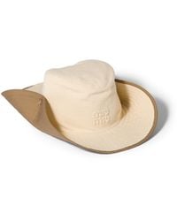 Miu Miu - Drill Cowboy Hat - Lyst
