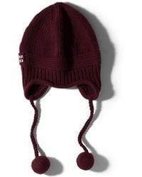 Miu Miu - Wool And Cashmere Hat - Lyst