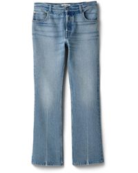 Miu Miu - Five-Pocket Washed Denim Jeans - Lyst