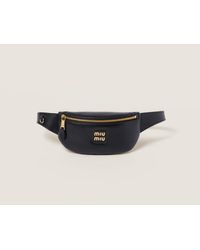 Miu Miu - Leather Belt Bag - Lyst