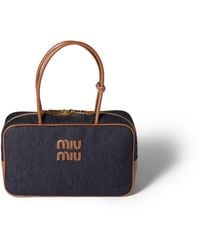 Miu Miu - Beau Denim Bag - Lyst
