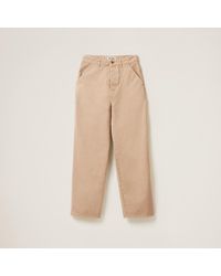 Miu Miu - Garment-dyed Gabardine Pants - Lyst