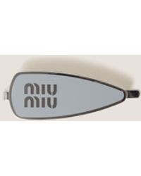 Miu Miu - Enameled Metal Hair Clip - Lyst