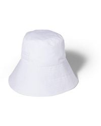 Miu Miu - Wide-Brimmed Poplin Bucket Hat - Lyst