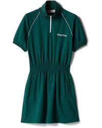Miu Miu - Technical Jersey Mini-Dress - Lyst