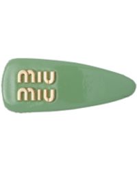 Miu Miu - Patent Leather Hair Clip - Lyst
