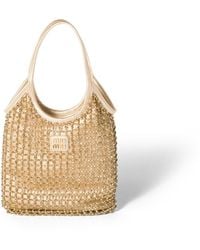 Miu Miu - Ivy Beaded Duchesse Bag - Lyst