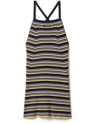 Miu Miu - Cotton Knit Mini Dress - Lyst