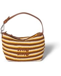 Miu Miu - Spirit Crochet Pouch - Lyst