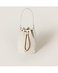 Miu Miu - Gabardine Pouch - Lyst