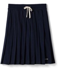 Miu Miu - Pleated Garment-Dyed Jersey Skirt - Lyst