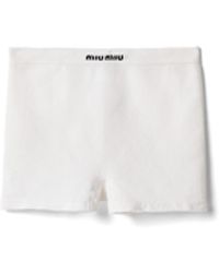 Miu Miu - Seamless Boxer Shorts - Lyst