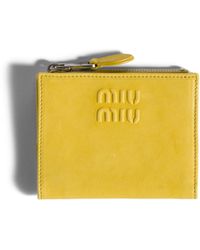 Miu Miu - Small Leather Wallet - Lyst
