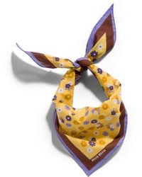 Miu Miu - Printed Poplin Scarf - Lyst