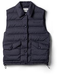 Miu Miu - Technical Pongé Down Vest - Lyst