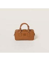 Miu Miu - Arcadie Leather Bag - Lyst