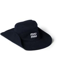 Miu Miu - Drill Hat - Lyst