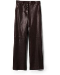 Miu Miu - Leather Pants - Lyst