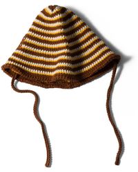 Miu Miu - Knitted Cotton Hat - Lyst