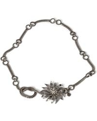 Miu Miu - Metal Belt With Crystals - Lyst