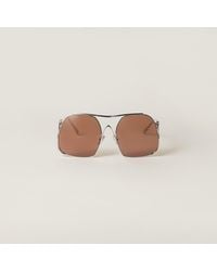 Miu Miu - Miu Ombre Sunglasses - Lyst