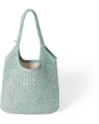 Miu Miu - Ivy Sequin Mesh Bag - Lyst