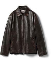 Miu Miu - Nappa Leather Jacket - Lyst