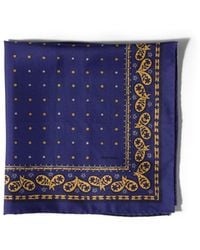 Miu Miu - Printed Twill Scarf - Lyst