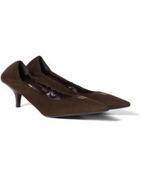 Miu Miu - Suede Pumps - Lyst