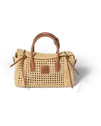 Miu Miu - Raffia Handbag - Lyst