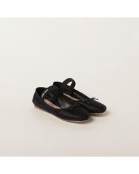 Miu Miu - Flat Shoes - Lyst