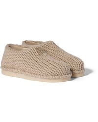 Miu Miu - Knit Mules - Lyst